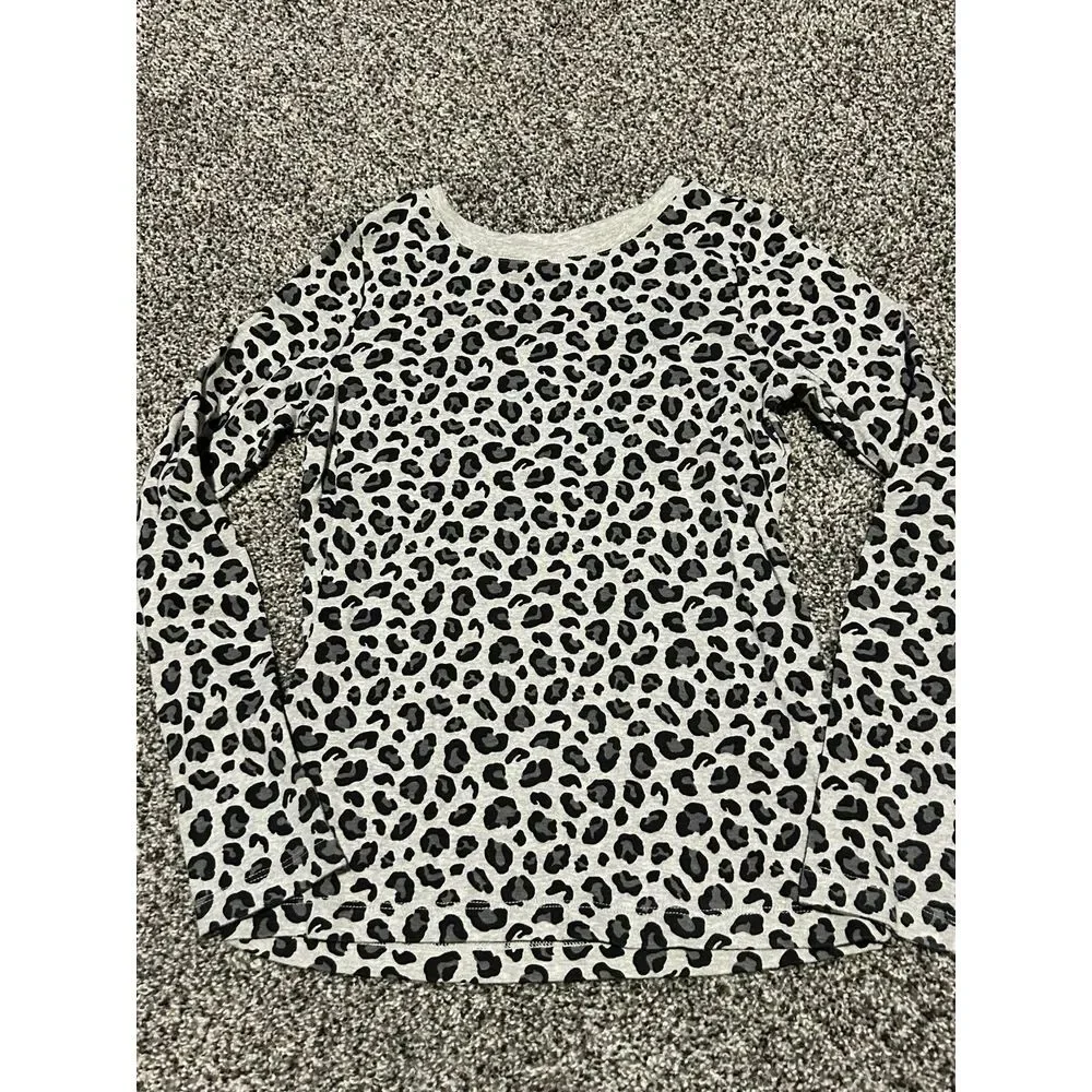 K32‎ Vintage Gymboree gray leopard shirt size 10 cheetah